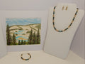 Lassen Study Collection – Gemstone Necklace, Bracelet & Earrings + Print