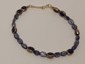 Highway Beautification Bracelet No. 2 – Iolite + Lapis Bracelet