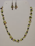 Pisgah Necklace – Garnet, Citrine & Peridot Gemstone Necklace