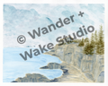 Acadia Coastal Art Print | Maine Ocean Landscape Wall Art from the America the Beautiful Collection