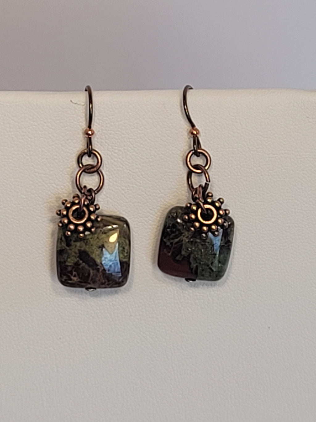 Farmlands Earrings  – Jasper Earrings