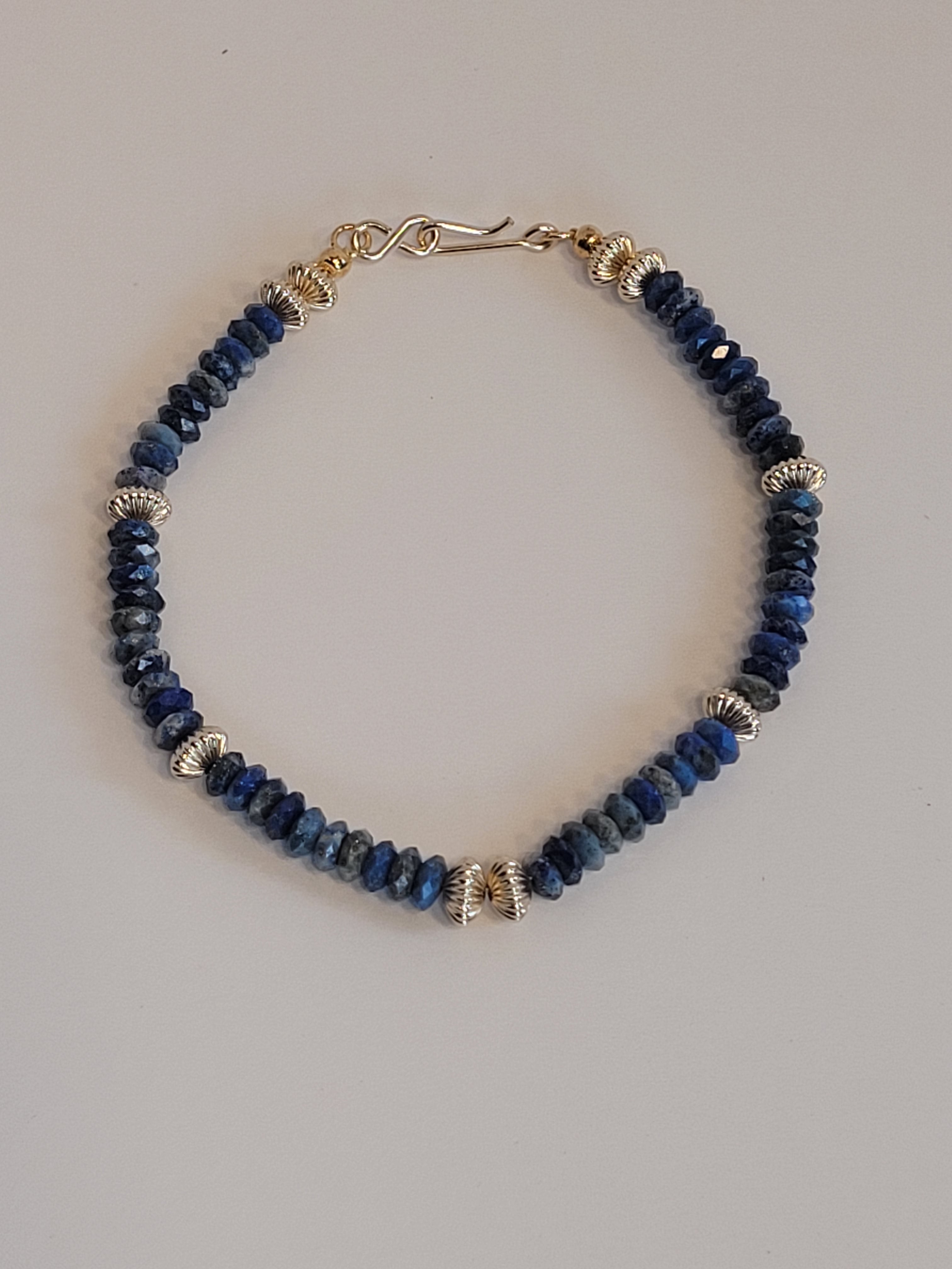 Highway Beautification Bracelet No. 1 – Lapis Bracelet