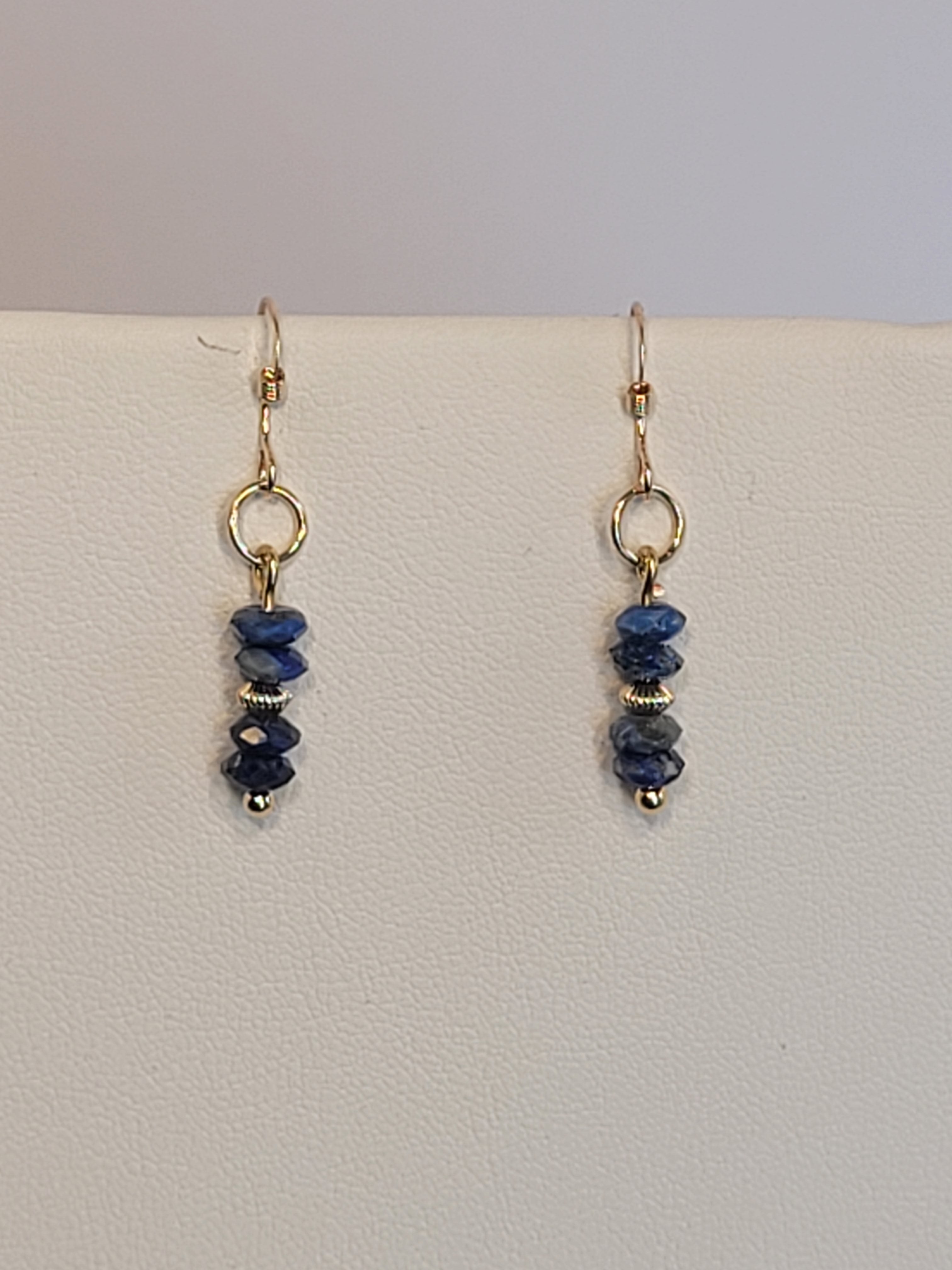 Highway Beautification Earrings No. 2 – Lapis Earrings