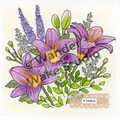 Asiatic Lily Floral Art Print – Wisdom | Botanical Wall Art from the In Bloom Collection