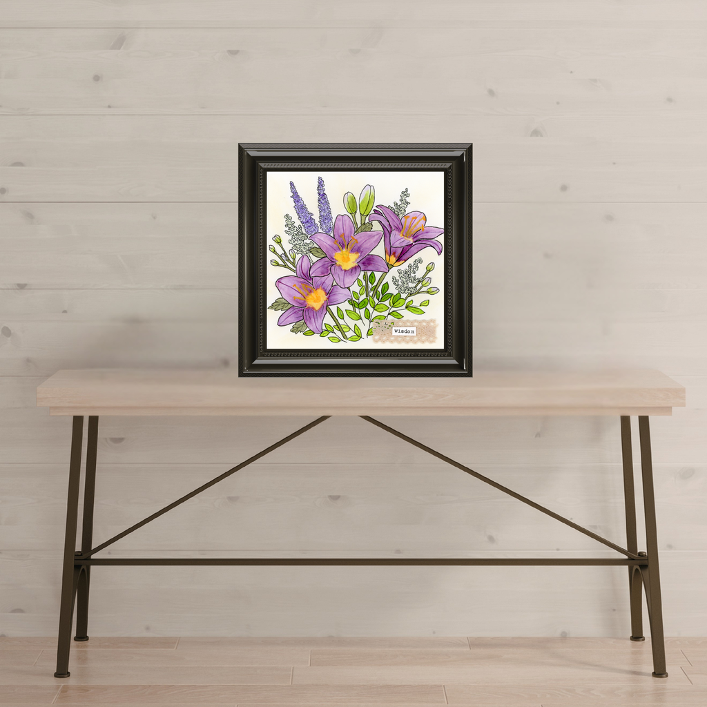 Asiatic Lily Floral Art Print – Wisdom | Botanical Wall Art from the In Bloom Collection